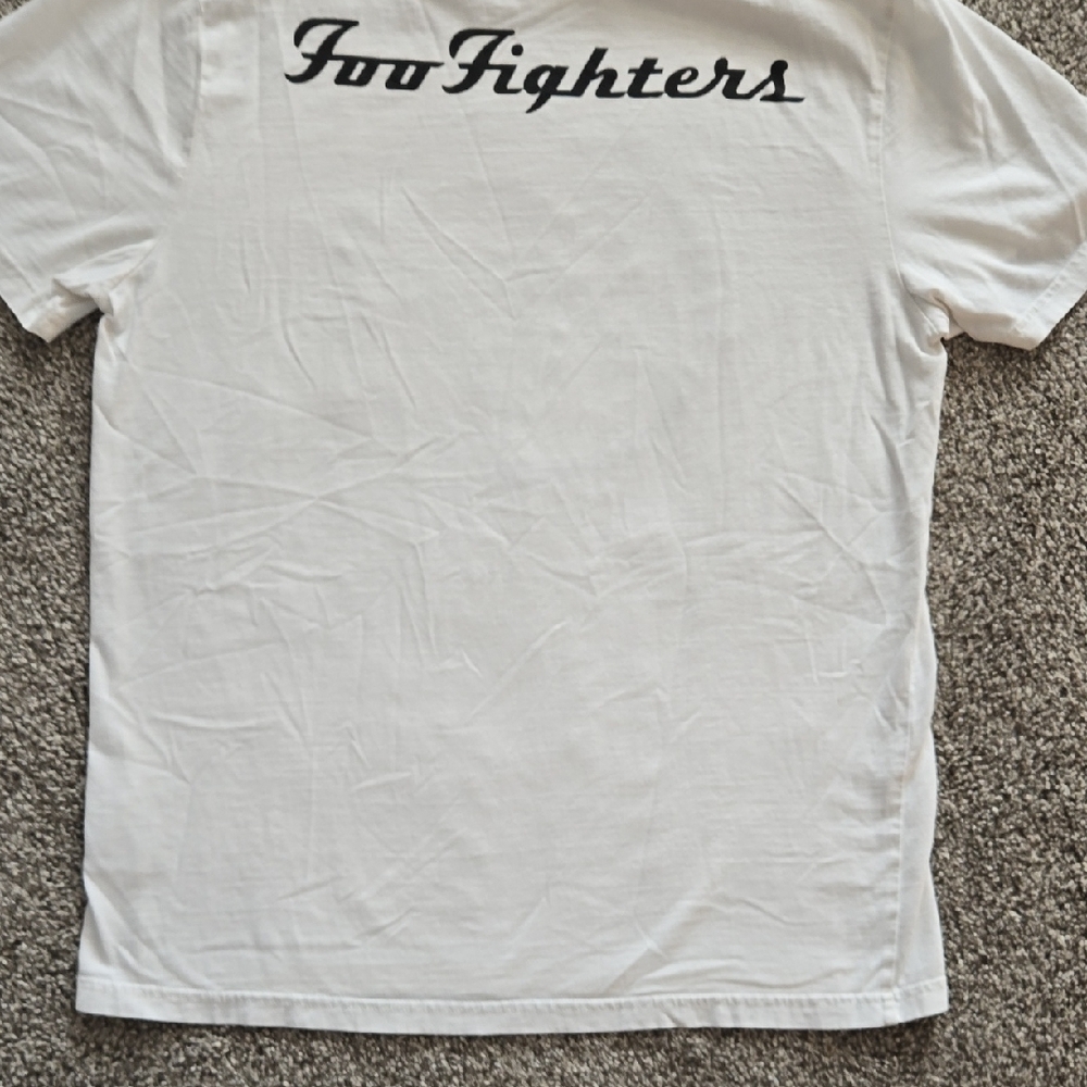 White T-Shirt with Black FF Logo - Picture 7 of 7